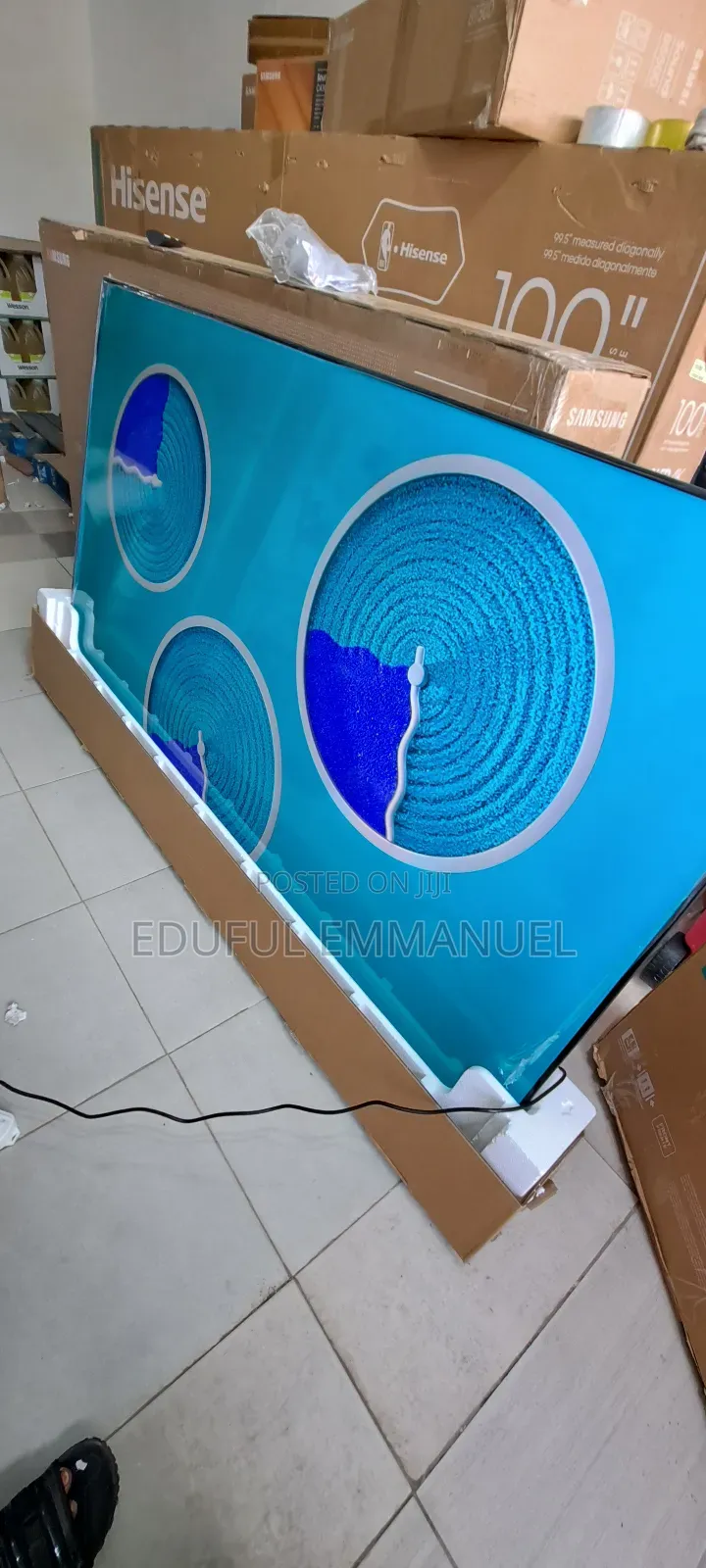 Hisense 85" Qled Google Tv From Usa Uhd Smart Android