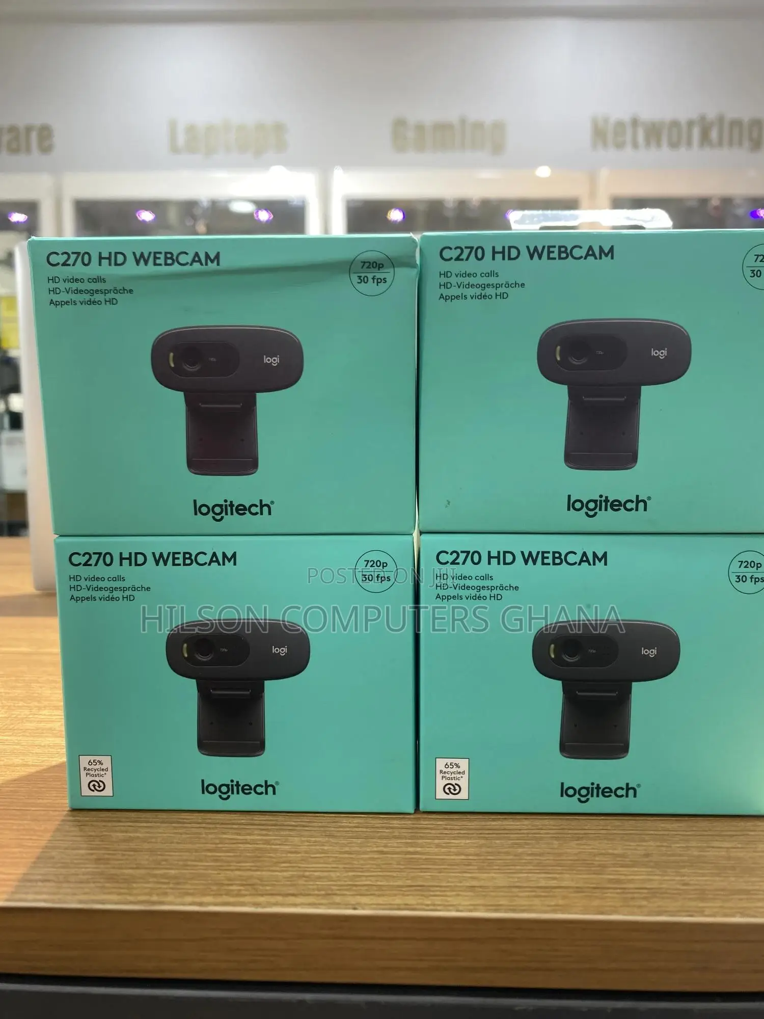 Logitech C270 Hd Web Camera – Black