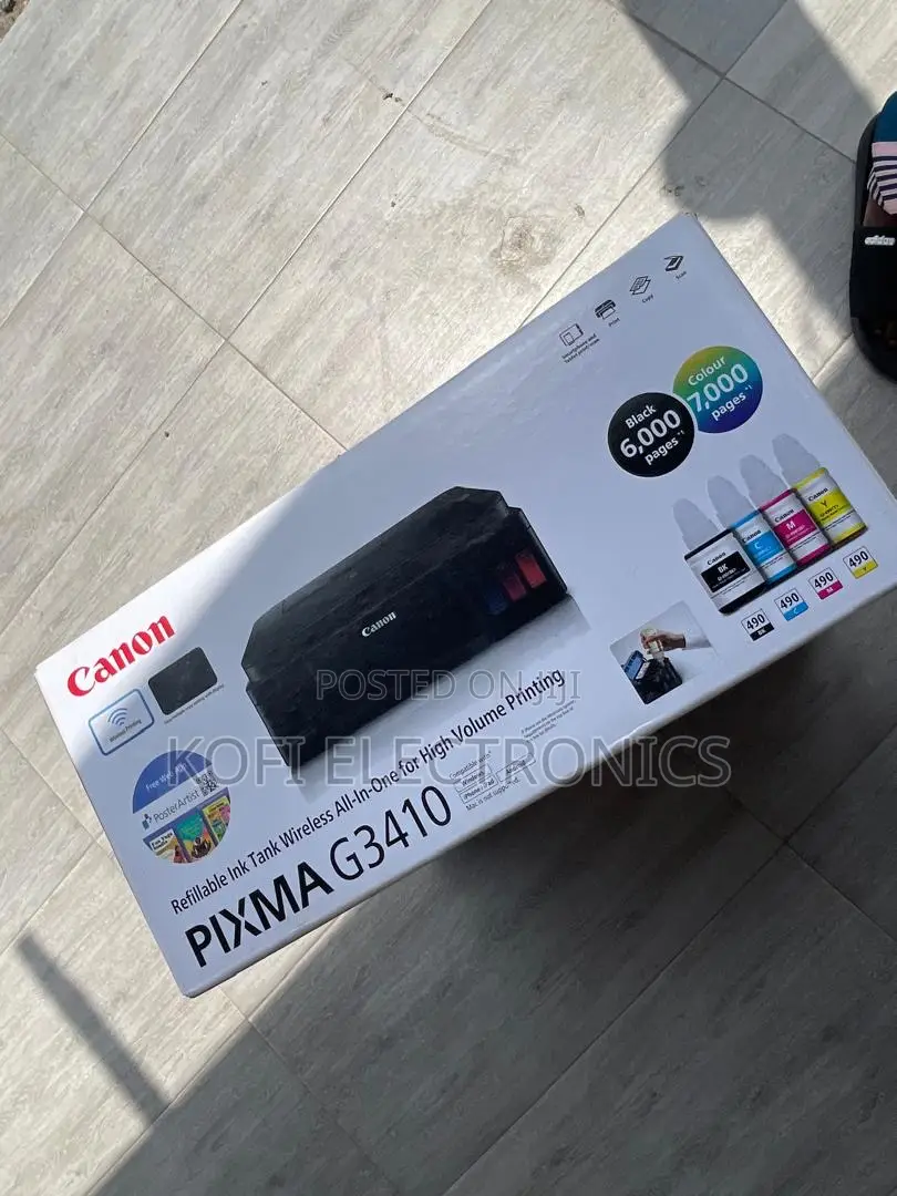 Canon Pixma G3410 Triple-Function Inkjet Powerhouse