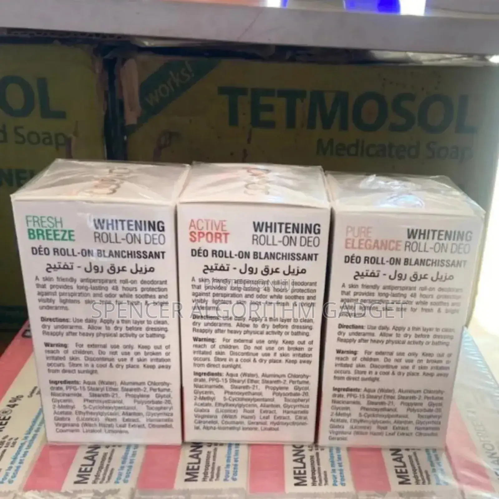 Cosmo Under Arm Whitening Roll on ( for 1)