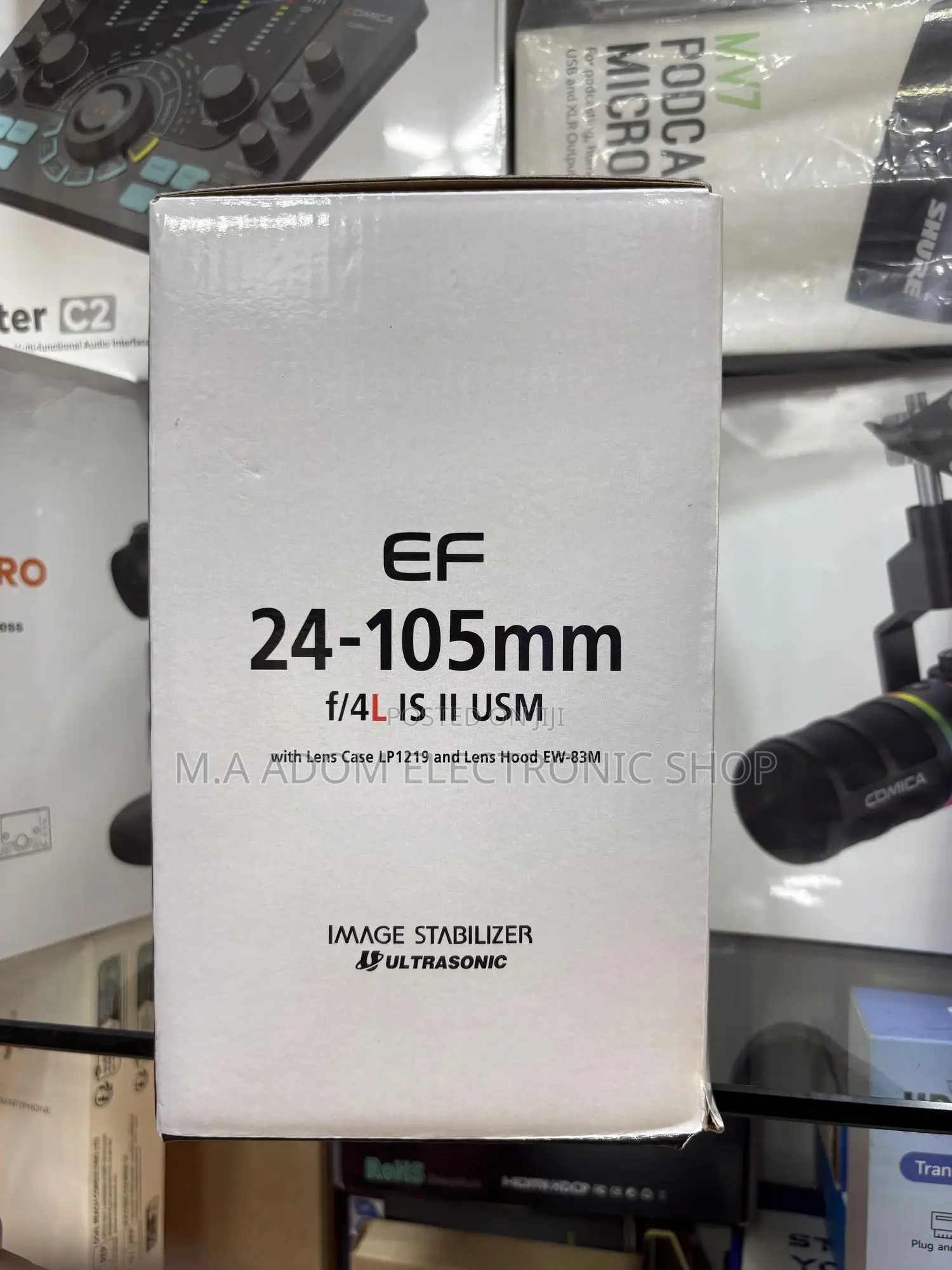 Canon Ef 24–105mm F/4l Is Usm Lens Mark Il