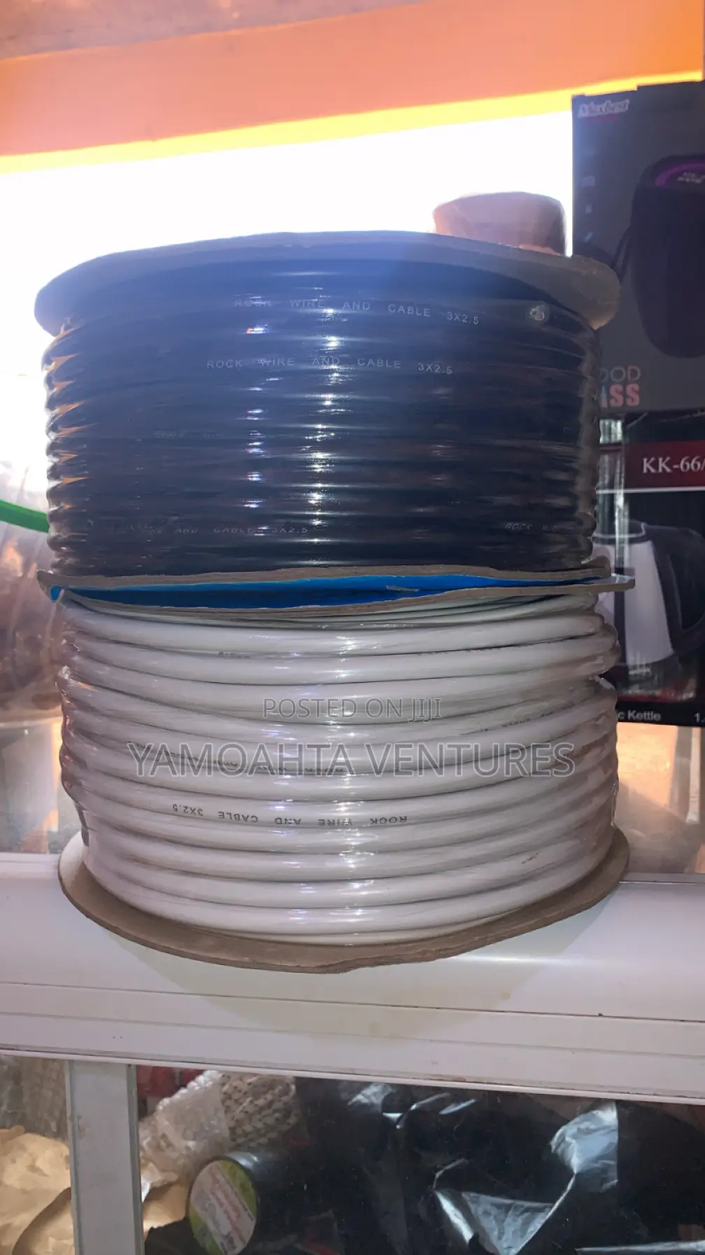 Original British Cables 2.5mm ×3flexible