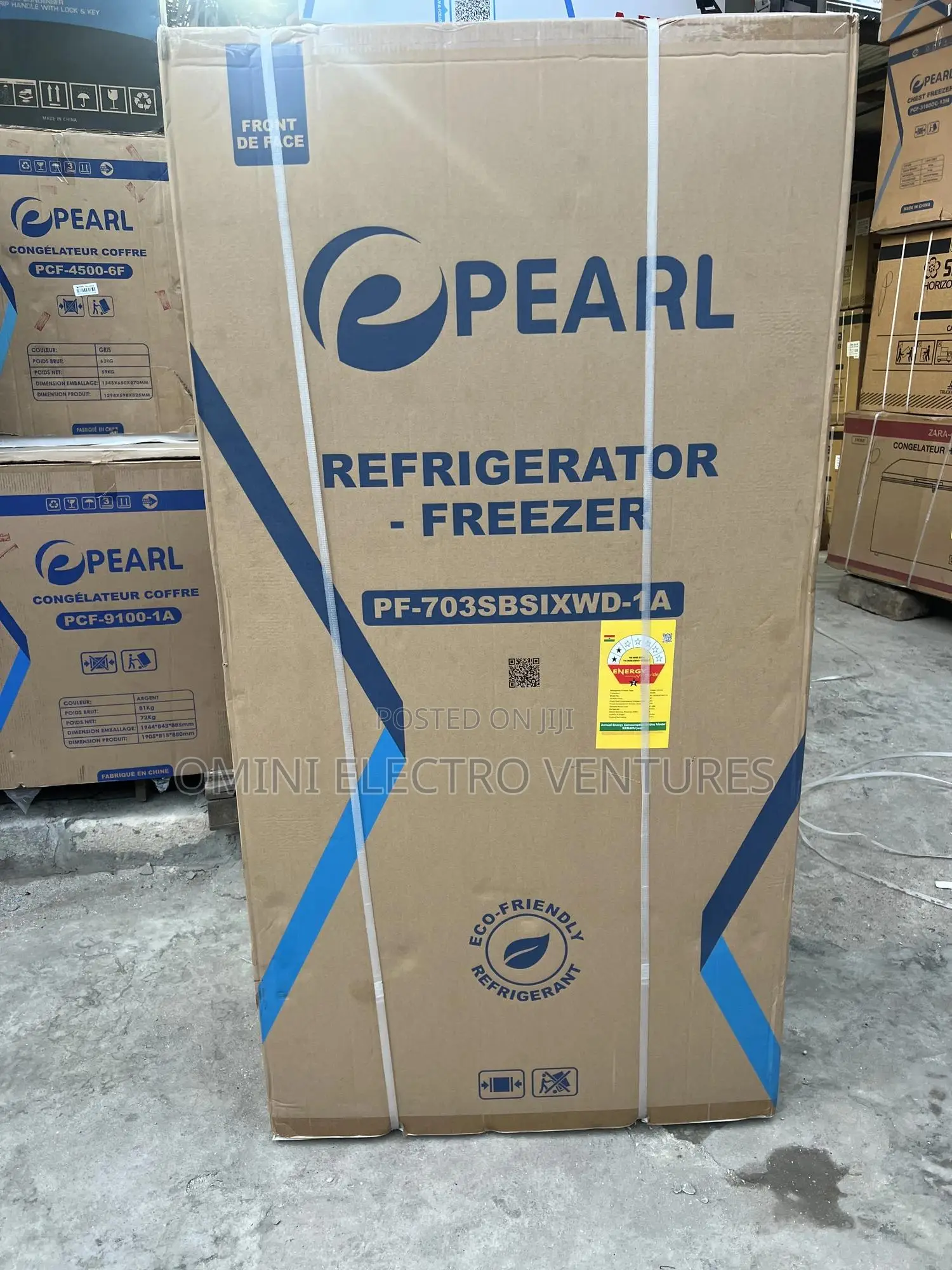 Pearl Side by Side Refrigerator