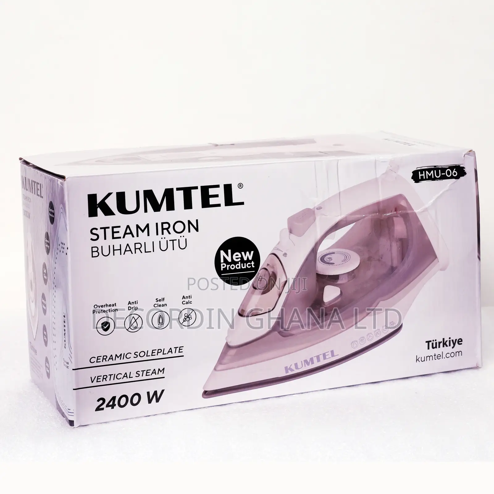 Ceramic Soleplate Steam Iron