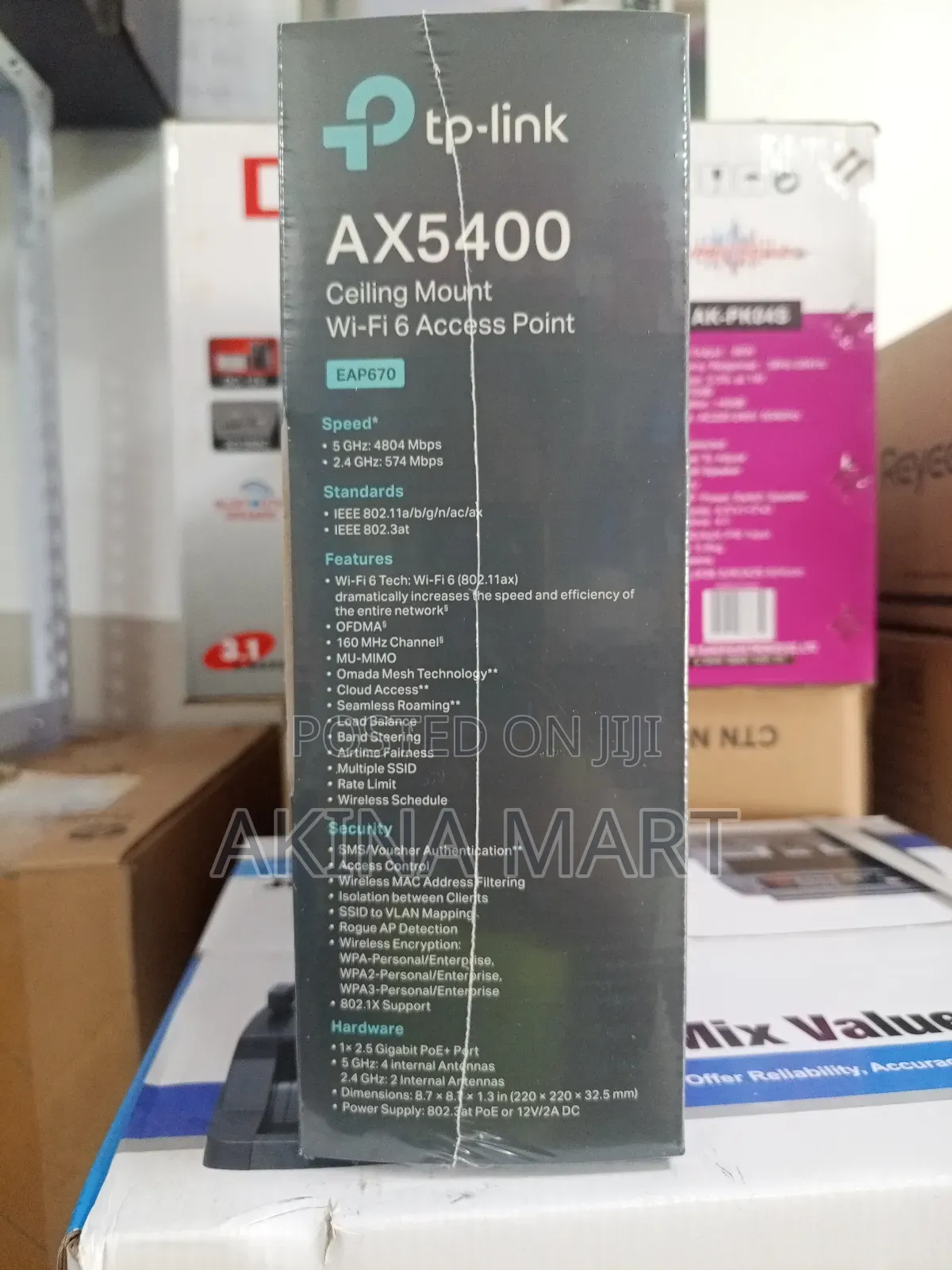 Tp Link Omada Ax5400 Ceiling Mount Wifi Access Point Eap 670