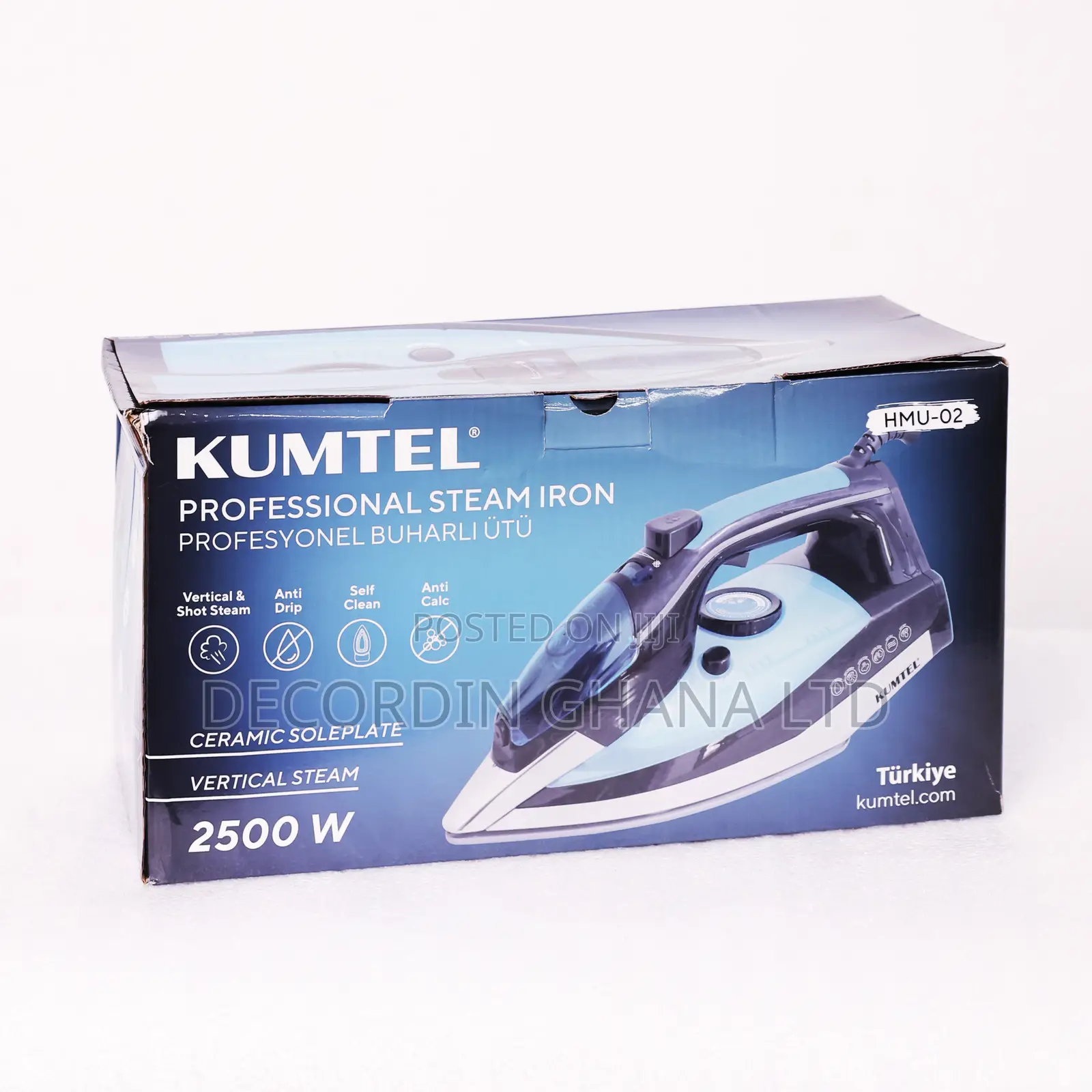 Ceramic Soleplate Professional Steam Iron