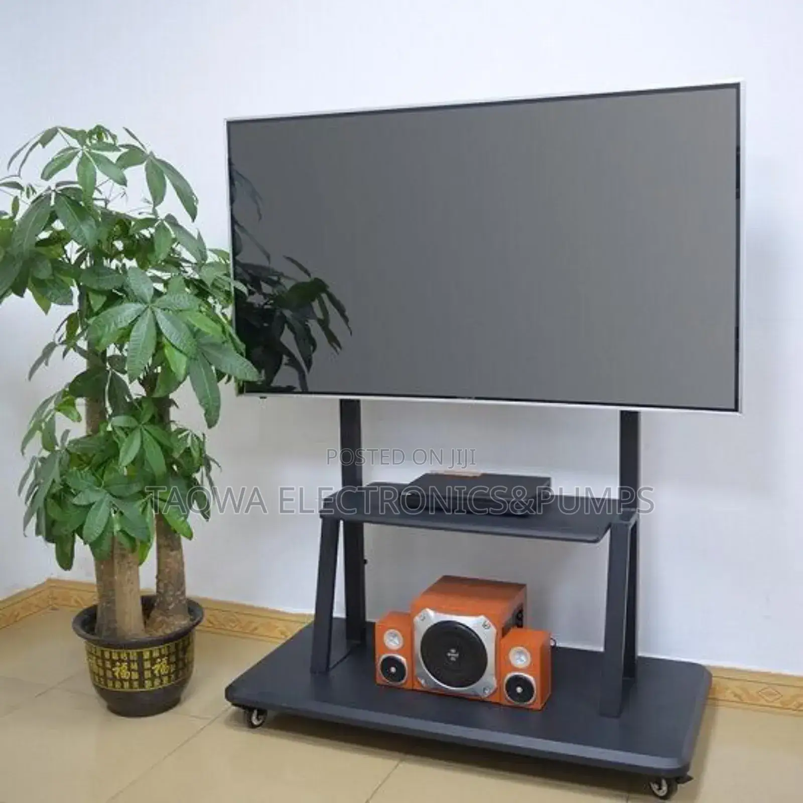 Take Your Tv With You With the Mobile Tv Stand 32 to 75"