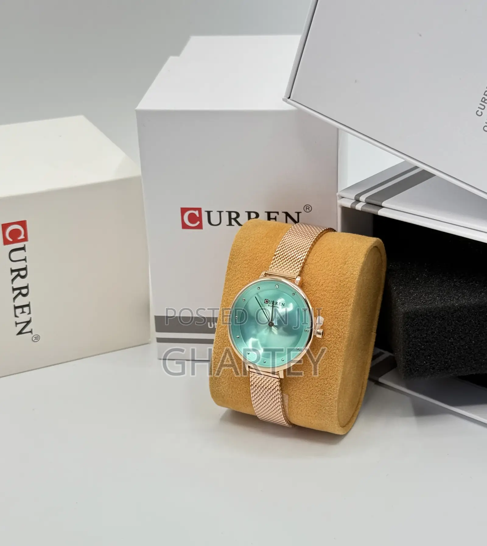 Curren Ladies Stainless Mesh Chain Watch