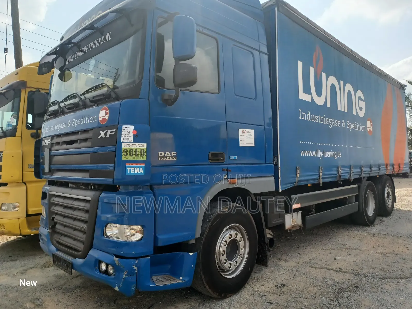 Daf Xf 105.460 Blue Truck