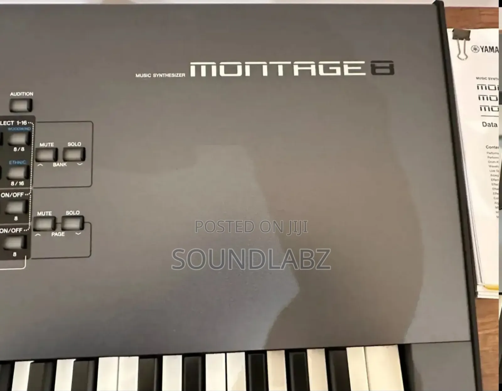 Yamaha Montage 8 88-Key Keyboard Synthesizer.
