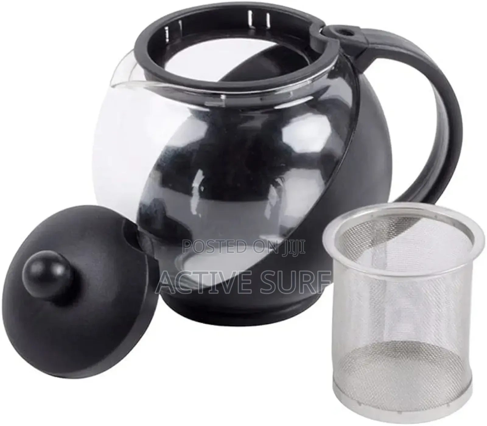 Half-moon Tea Pot With Herb Infuser – Where Style Meets Serenity