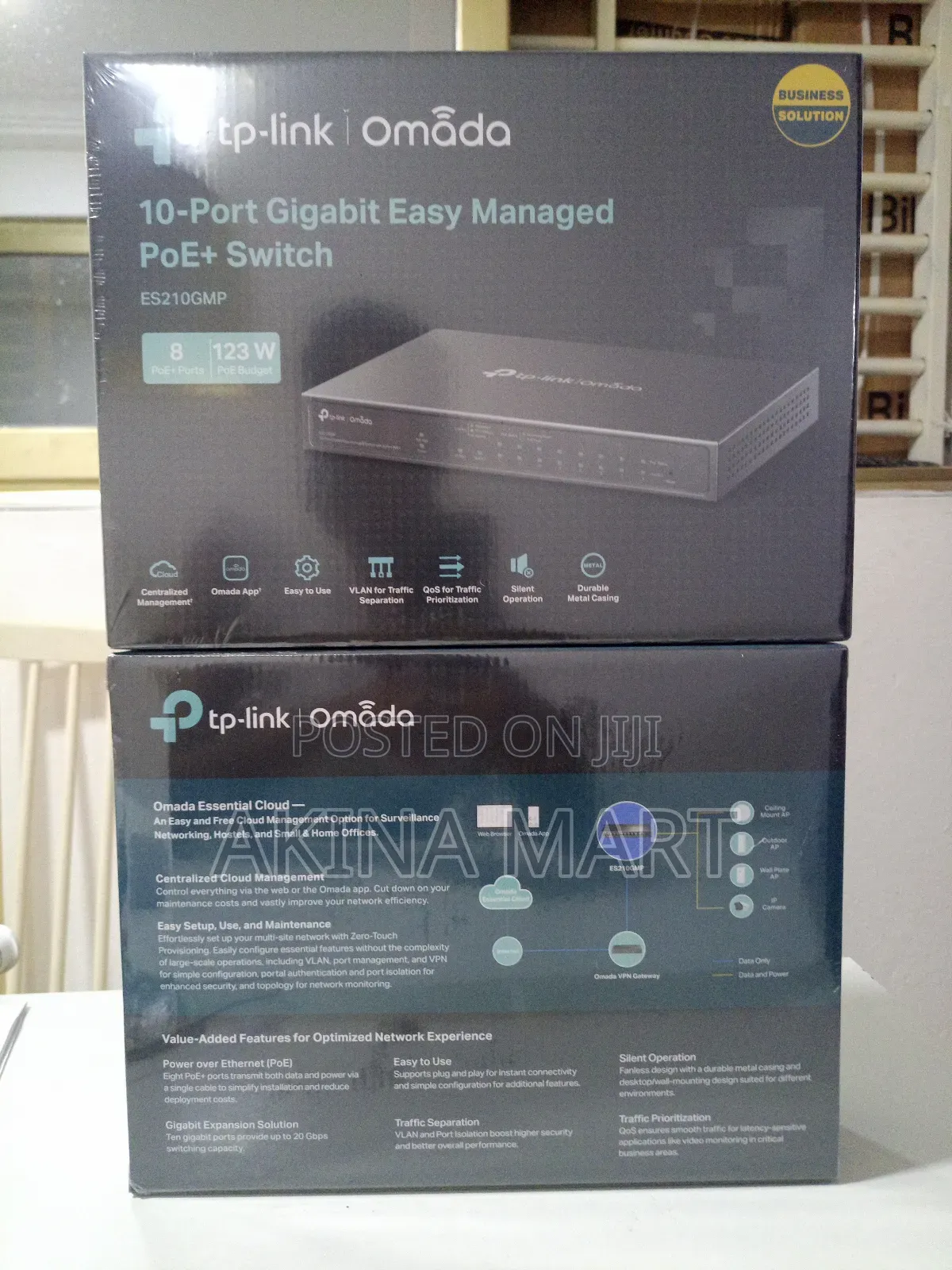 Es210gmp 10 Port Gigabit Easy Managed Poe+ Switch
