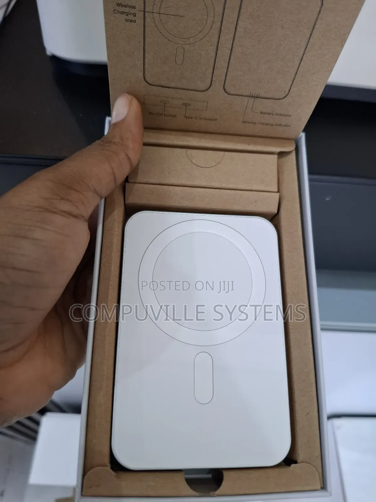 Compton 10.000 Mah Wireless Magnetic Fast Charge Powerbank