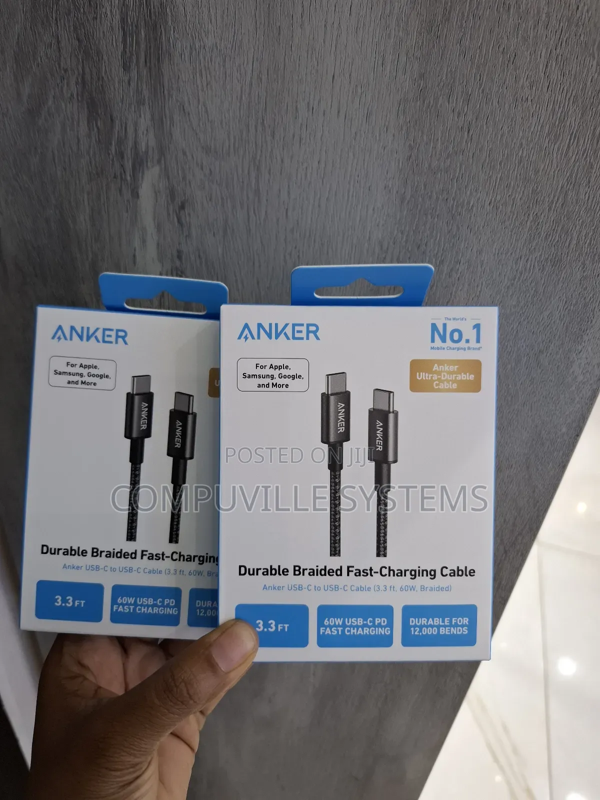 Anker Durable Braided Fast-Charging Cable