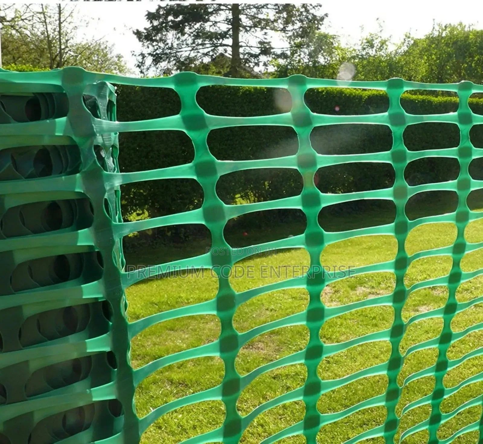 Safety Barrier Mesh Fence, Plastic Temporary Fencing Roll (1m X 50m)