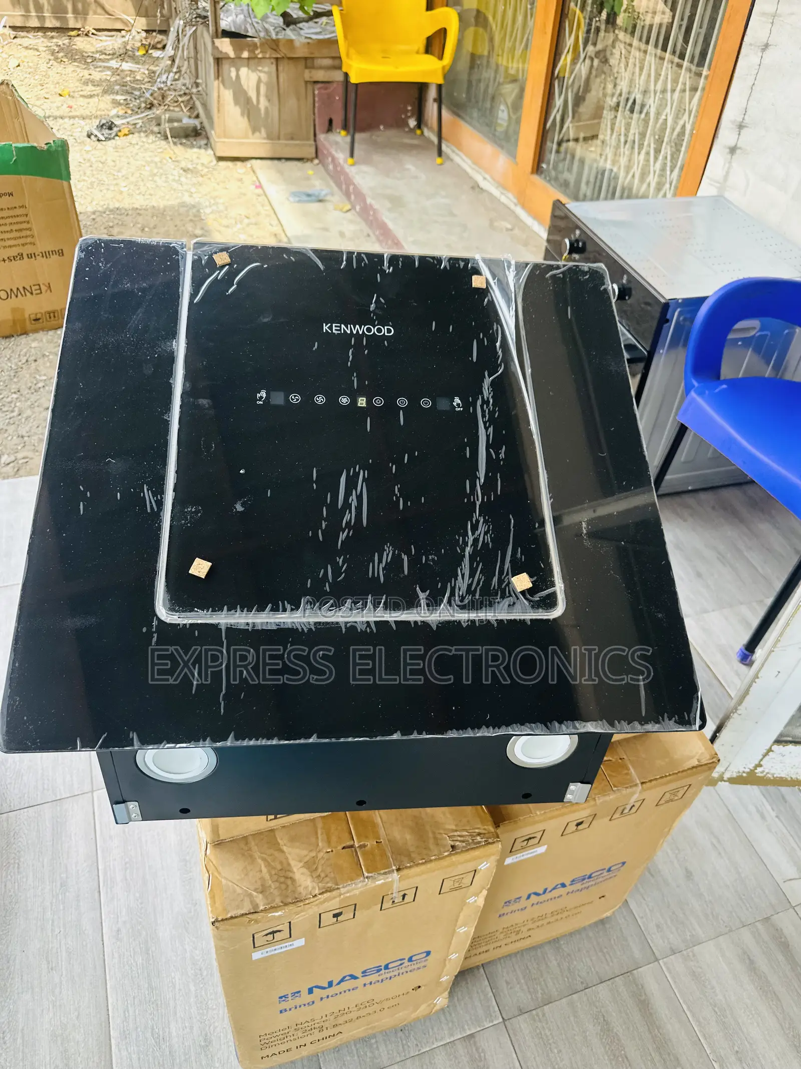 Newly Sealed in Box Kenwood Heat Extractor 60cm Black Built In