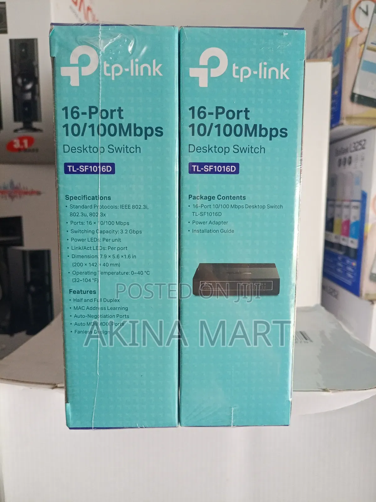 Tp Link 16 Port Desktop Switch 10/100mbps Tl-Sf1016d