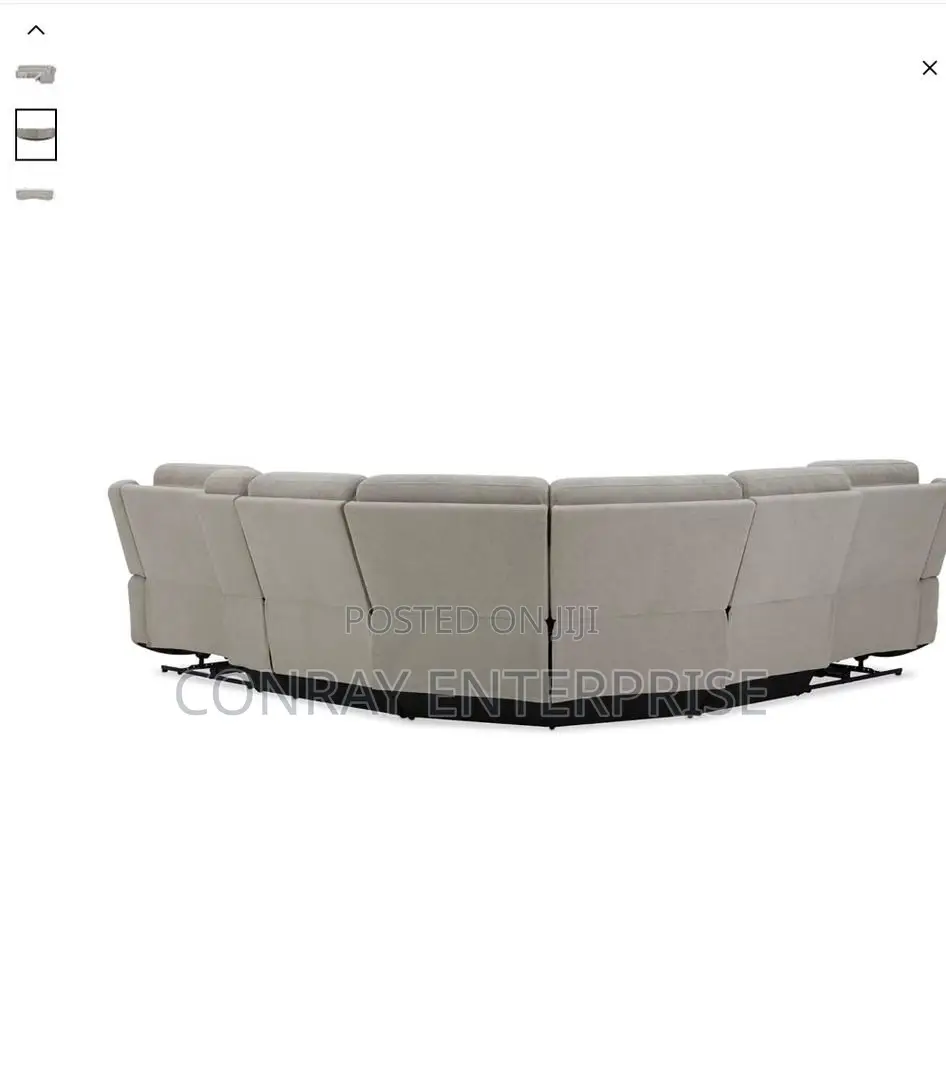 Kristyan 6-Pc Fabric With 2 Power Recliners and Console.