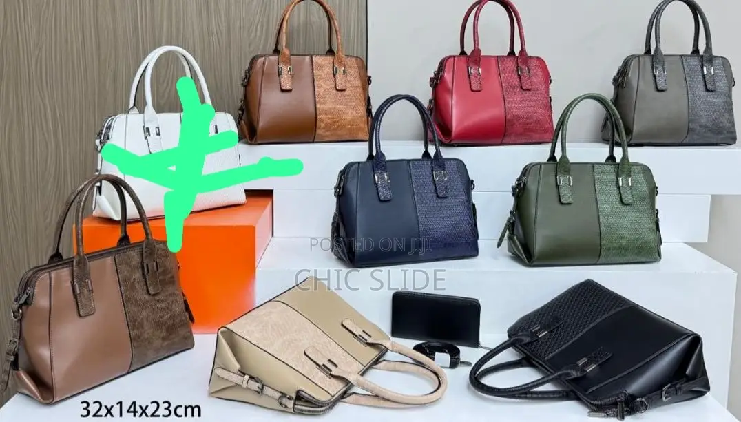 3 Compartments With Purse Bag