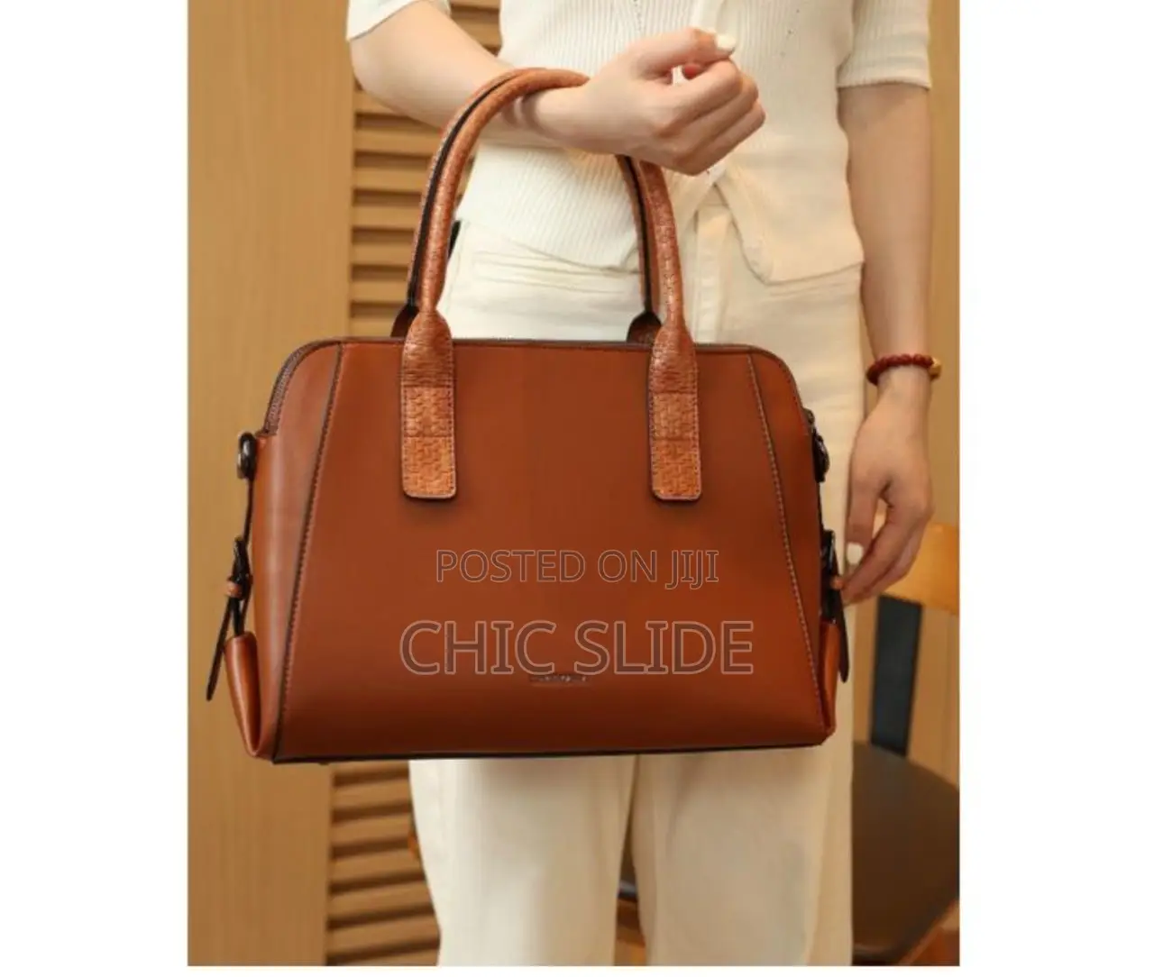3 Compartments With Purse Bag