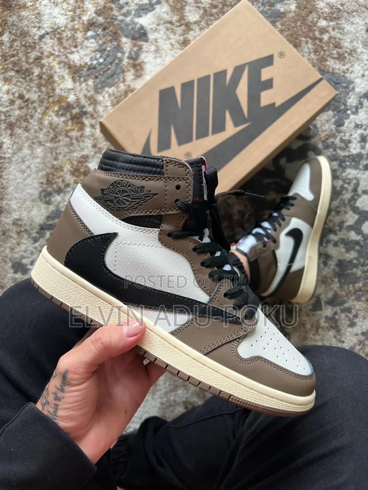 Air Jordan 1 Retro High Og "Palomino" in Different Style , Swipe > 