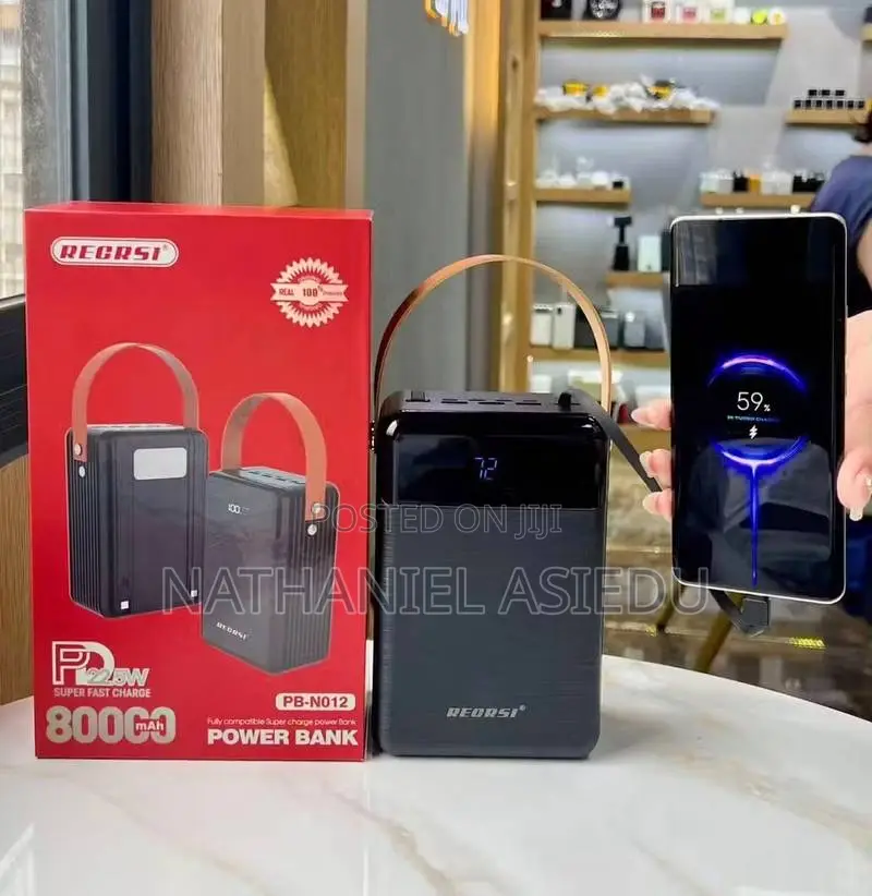 Regrsi RPP-566 80000mah Power Bank.