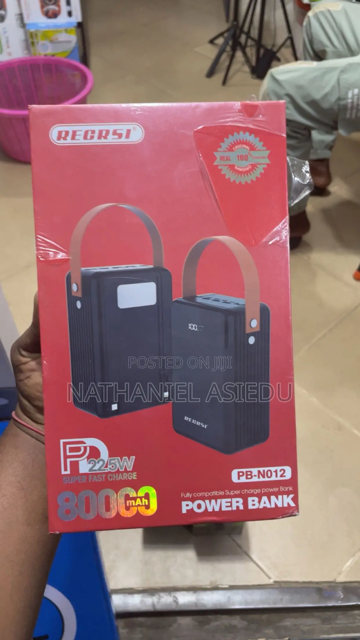 Regrsi RPP-566 80000mah Power Bank.