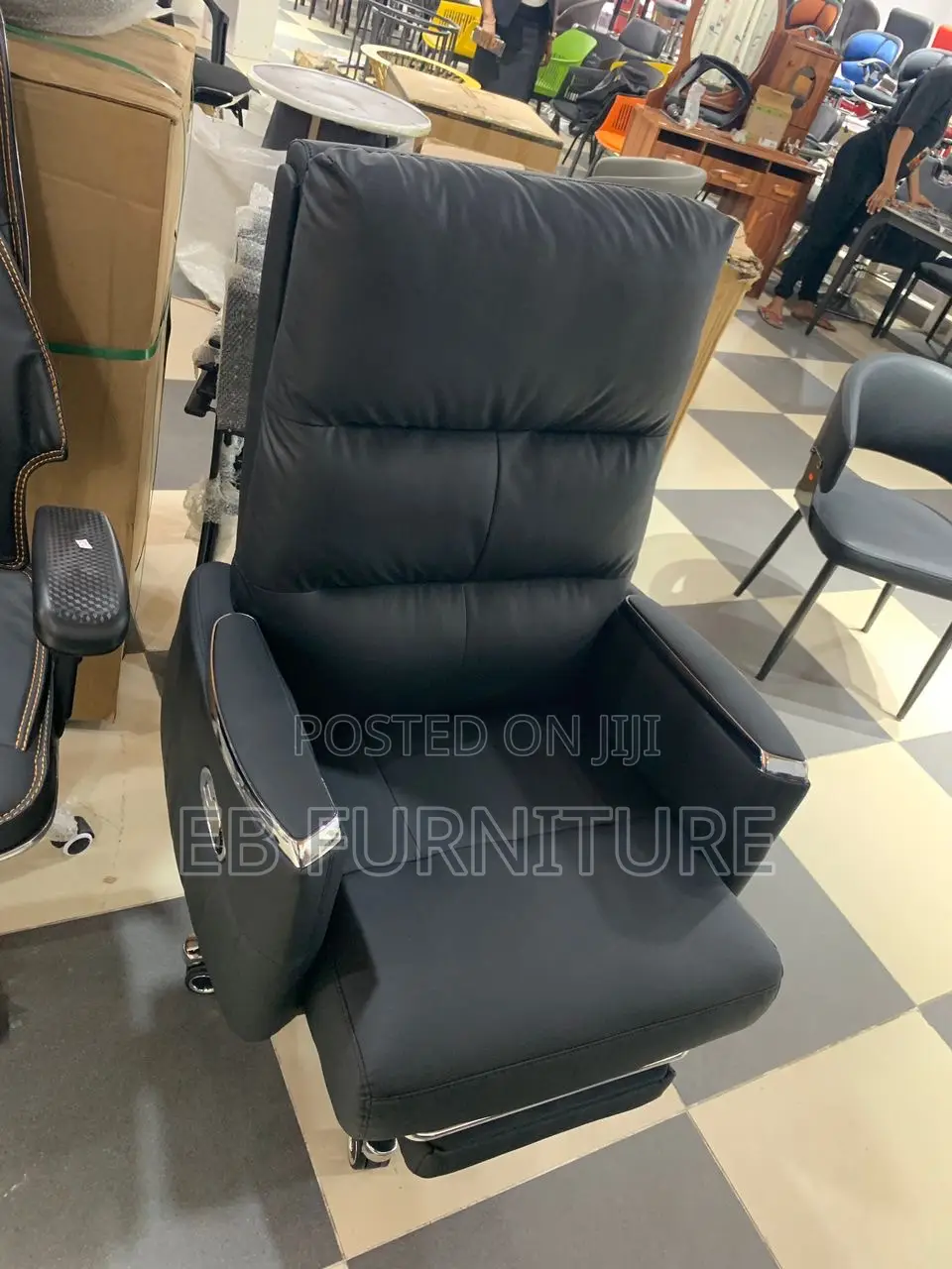 Senior Executive Office Chair With Recliner
