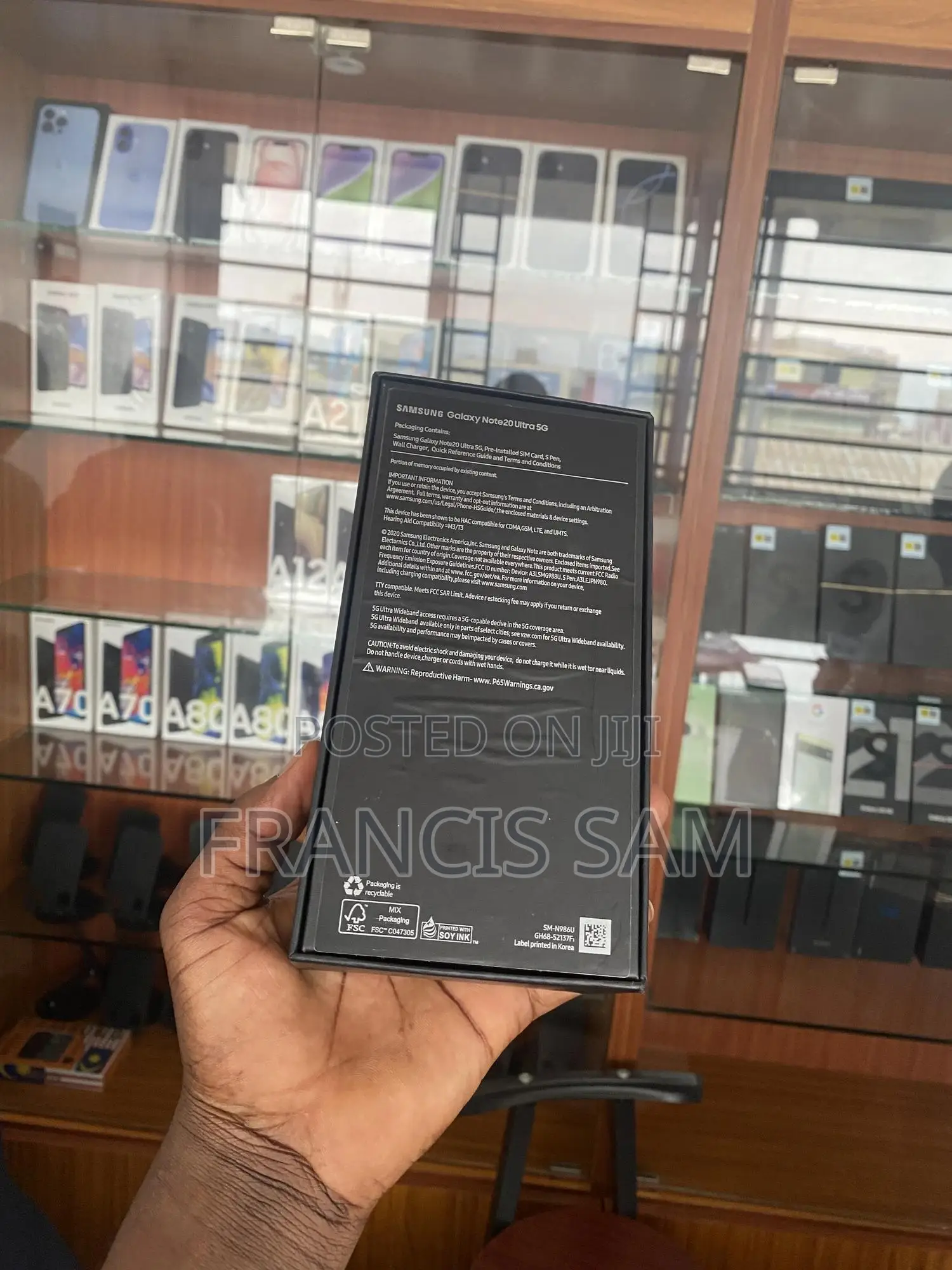 New Samsung Galaxy Note 20 Ultra 128 GB Black