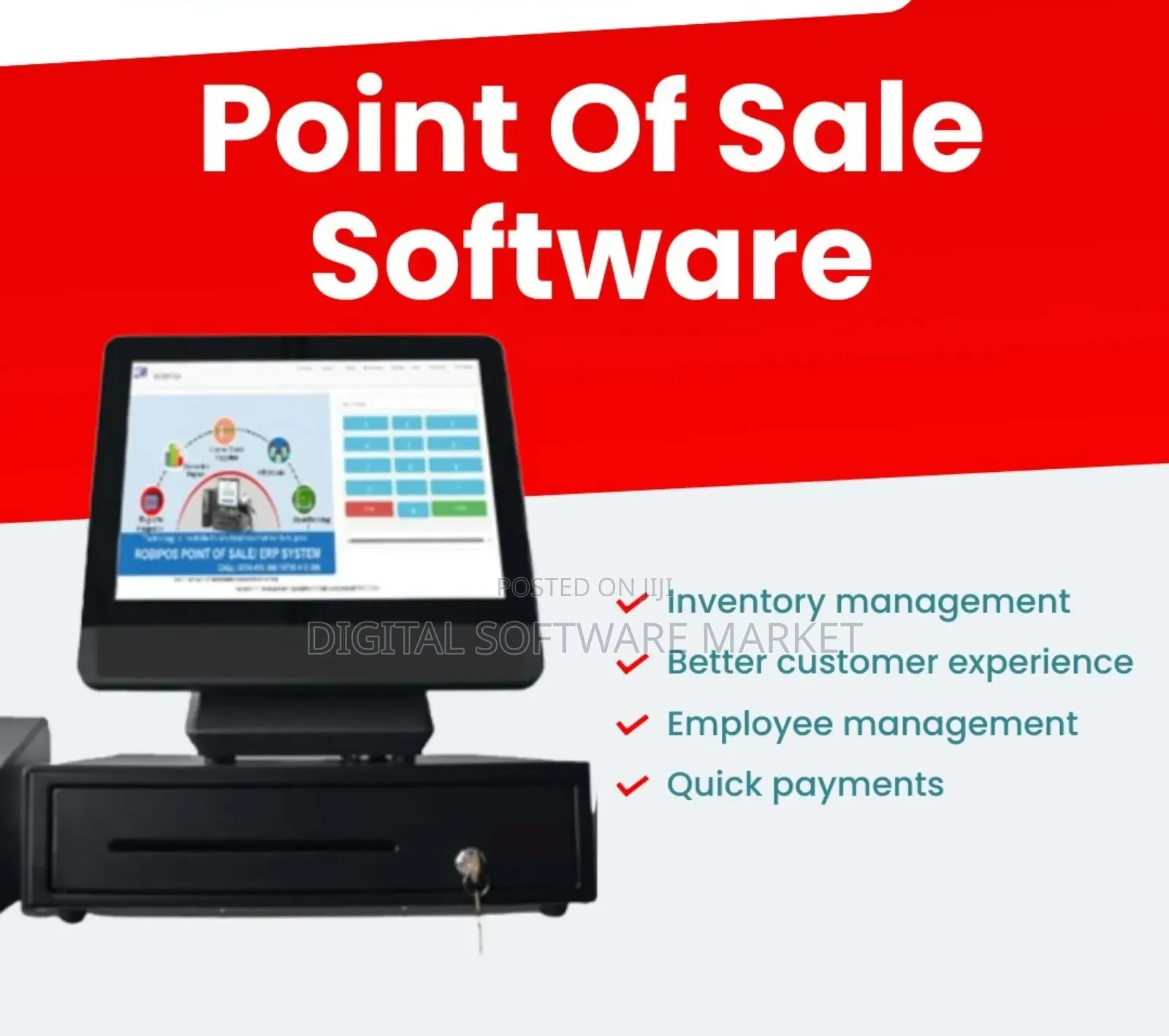 Pos Software For Shops( Onetime Payment For Lifetime)+ Training
