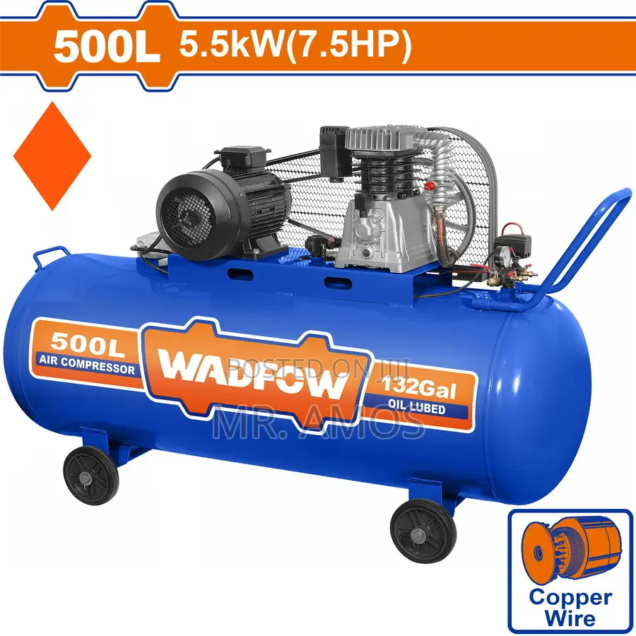 500l (7.5hp) Heavy Duty Air Compressor - Wap4r35