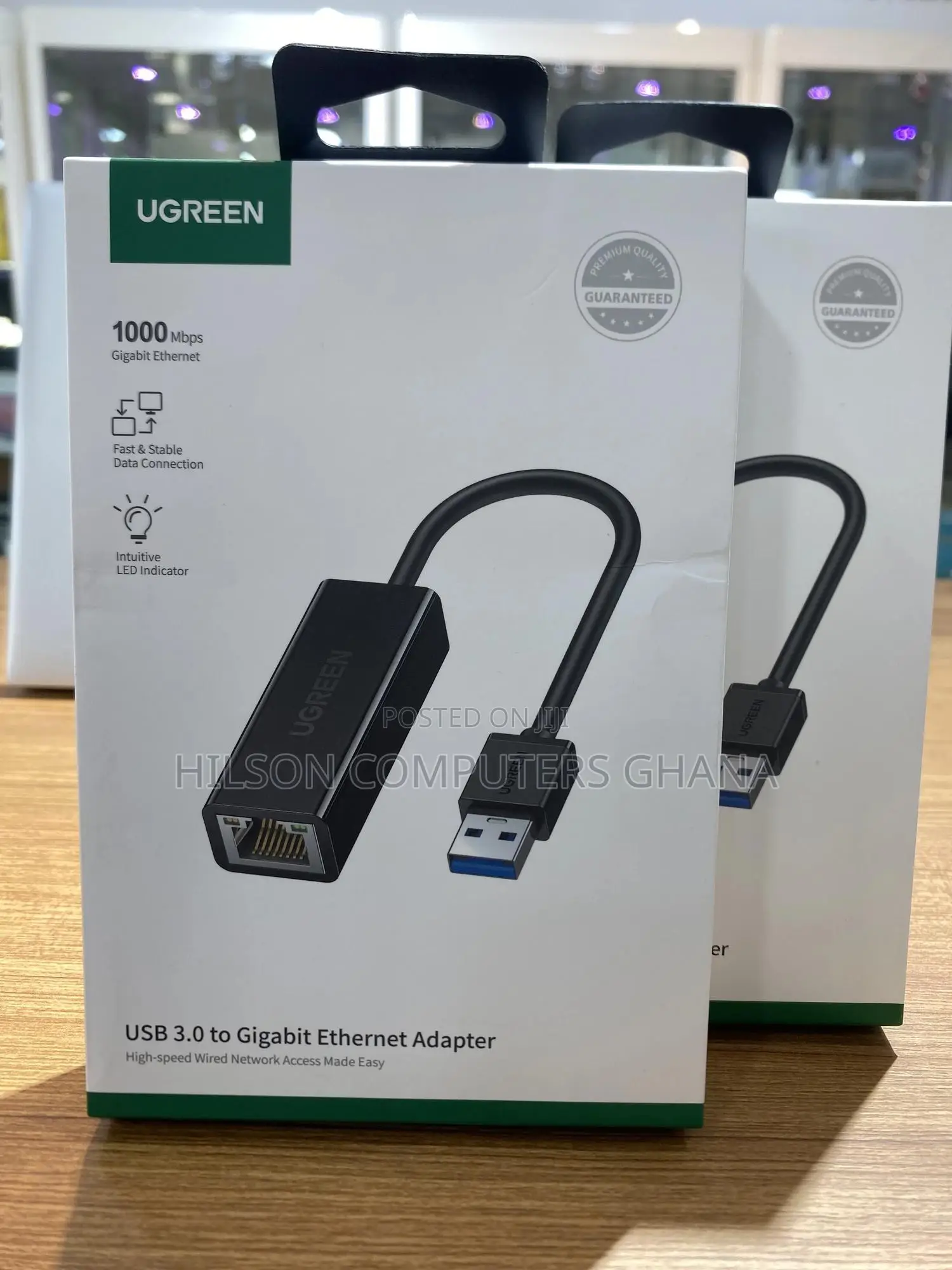 Ugreen Usb-a to 3.0 Gigabit Ethernet Adapter - 20256b