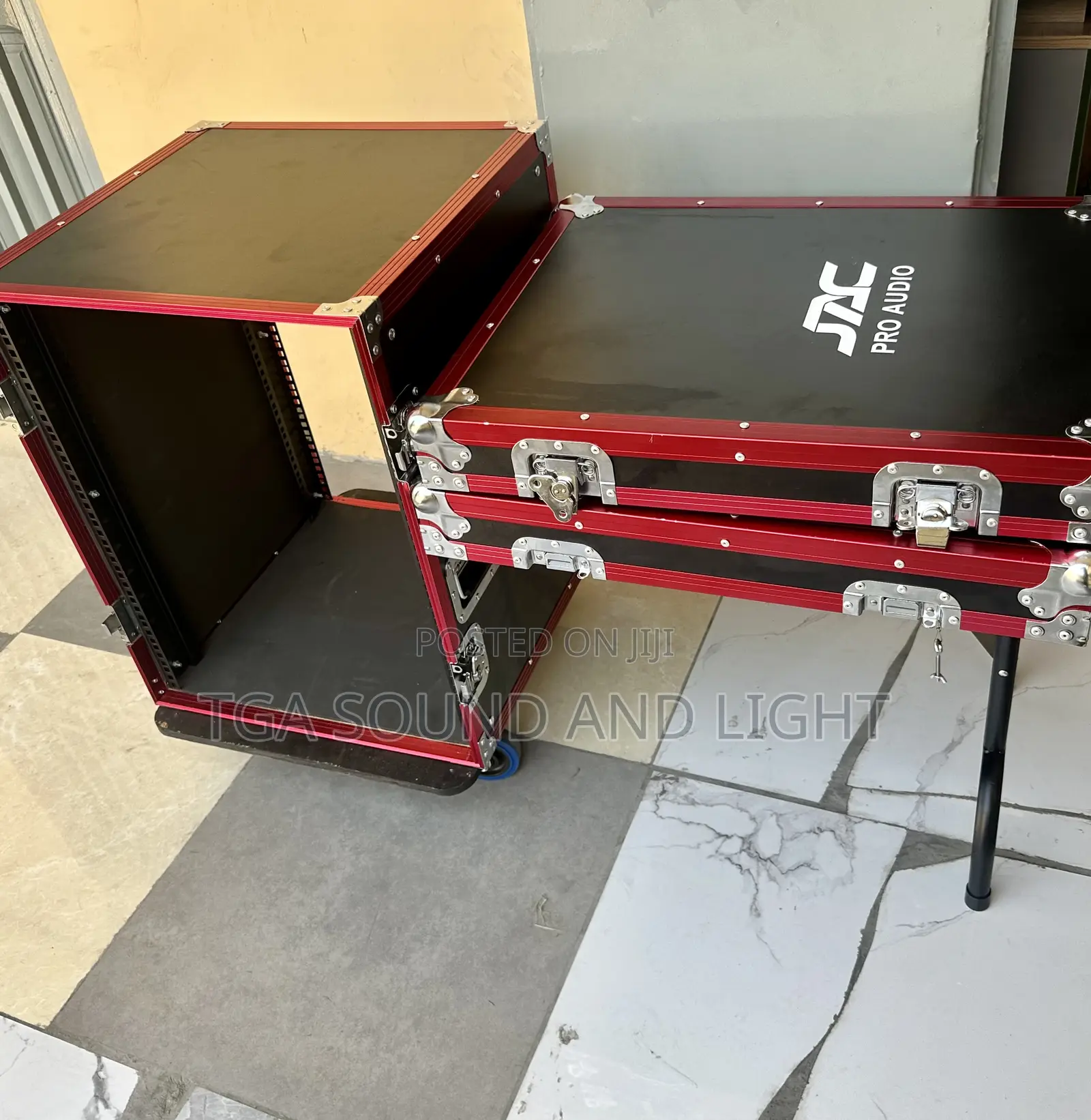 Size 14u Amplifier Rack - Gig Case