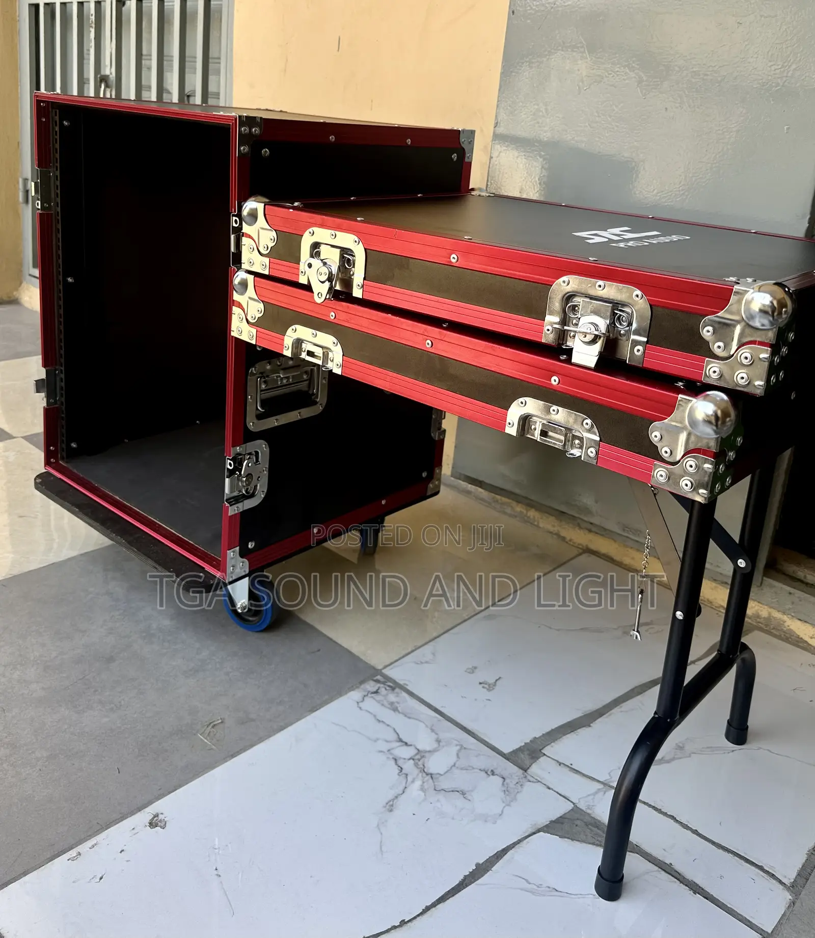 Size 14u Amplifier Rack - Gig Case