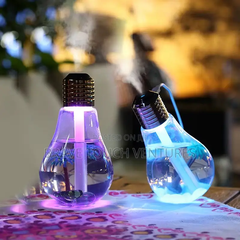 Bulb Shaped Ultrasonic Air Humidifier Diffuser