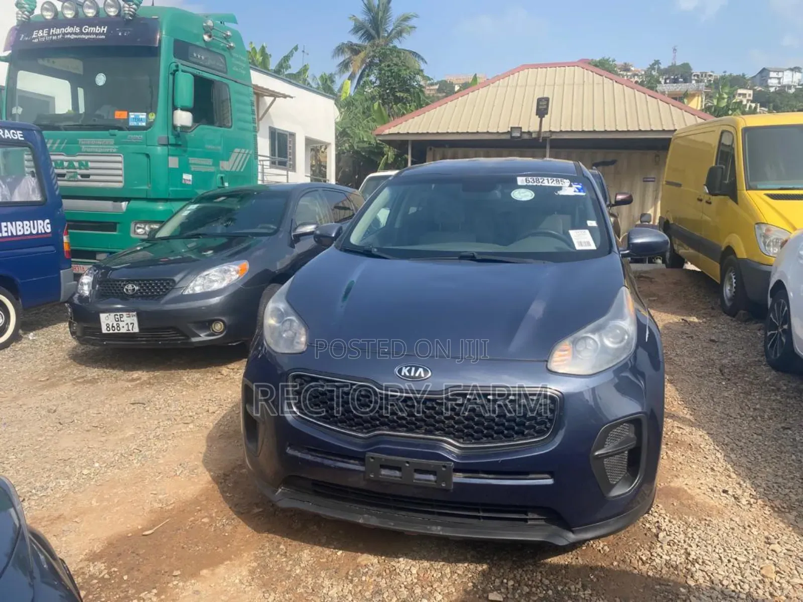 Kia Sportage EX 4dr SUV AWD (2.4L 4cyl 6A) 2017 Blue