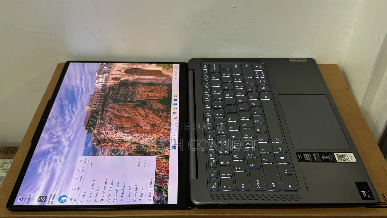 Laptop Lenovo 32GB Intel SSD 1T