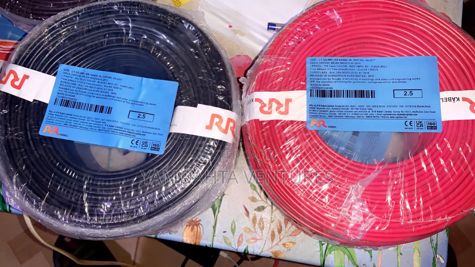 2.5mm Rr Cable – Heavy-Duty Rubber Insulated Cable