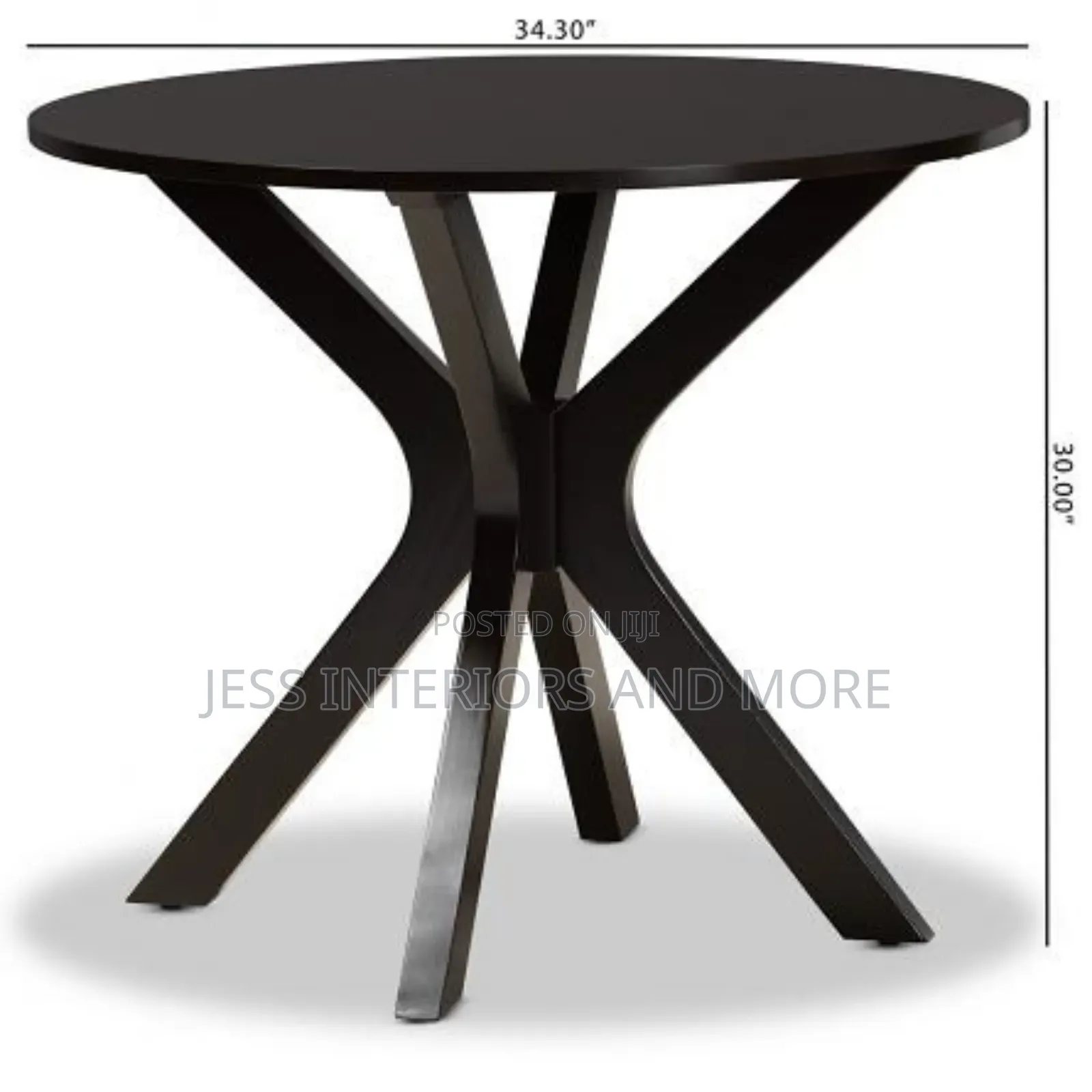 Dining Table (Kenji) Black
