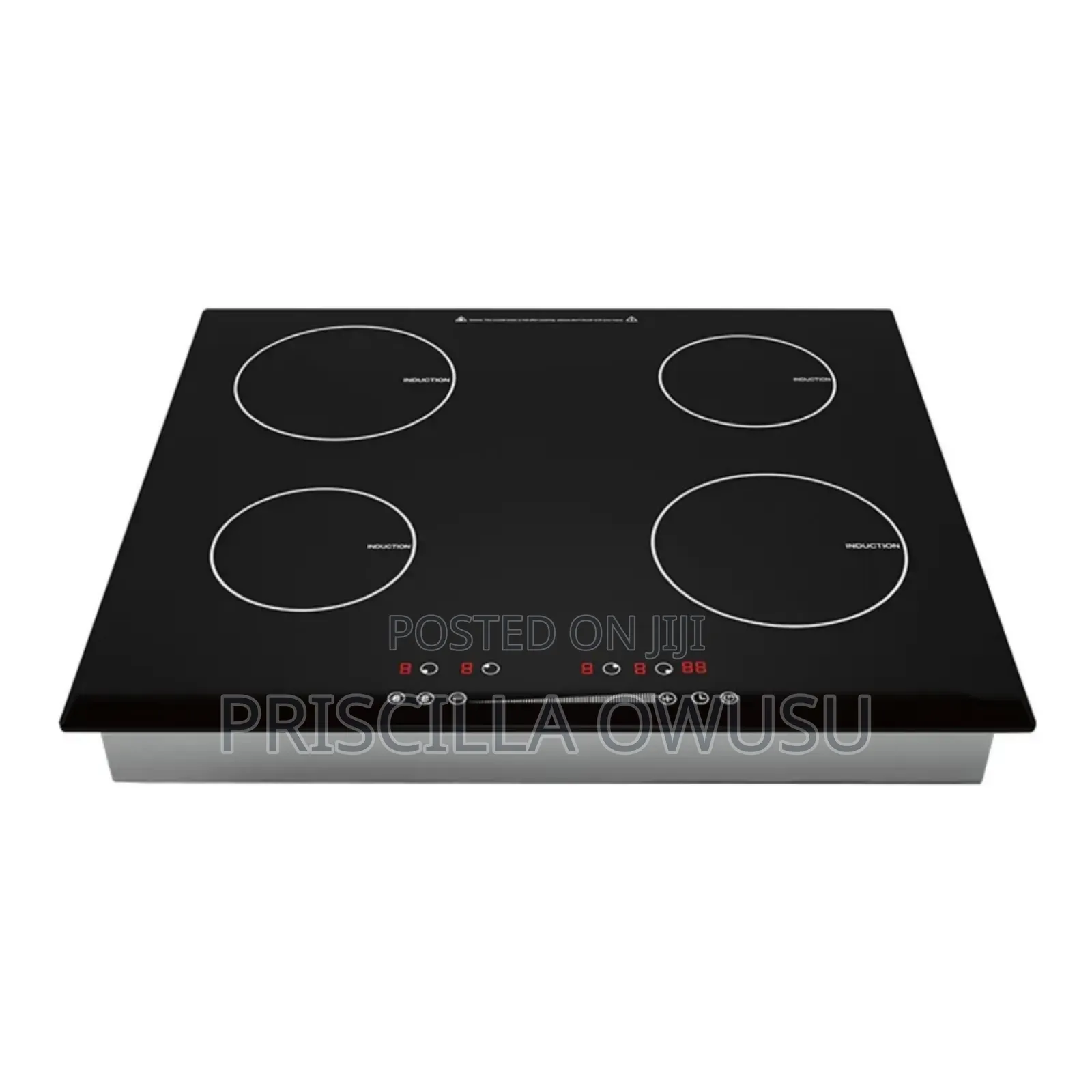 Smart Electric 4 Burner Glass Inbuilt Infrared Burner