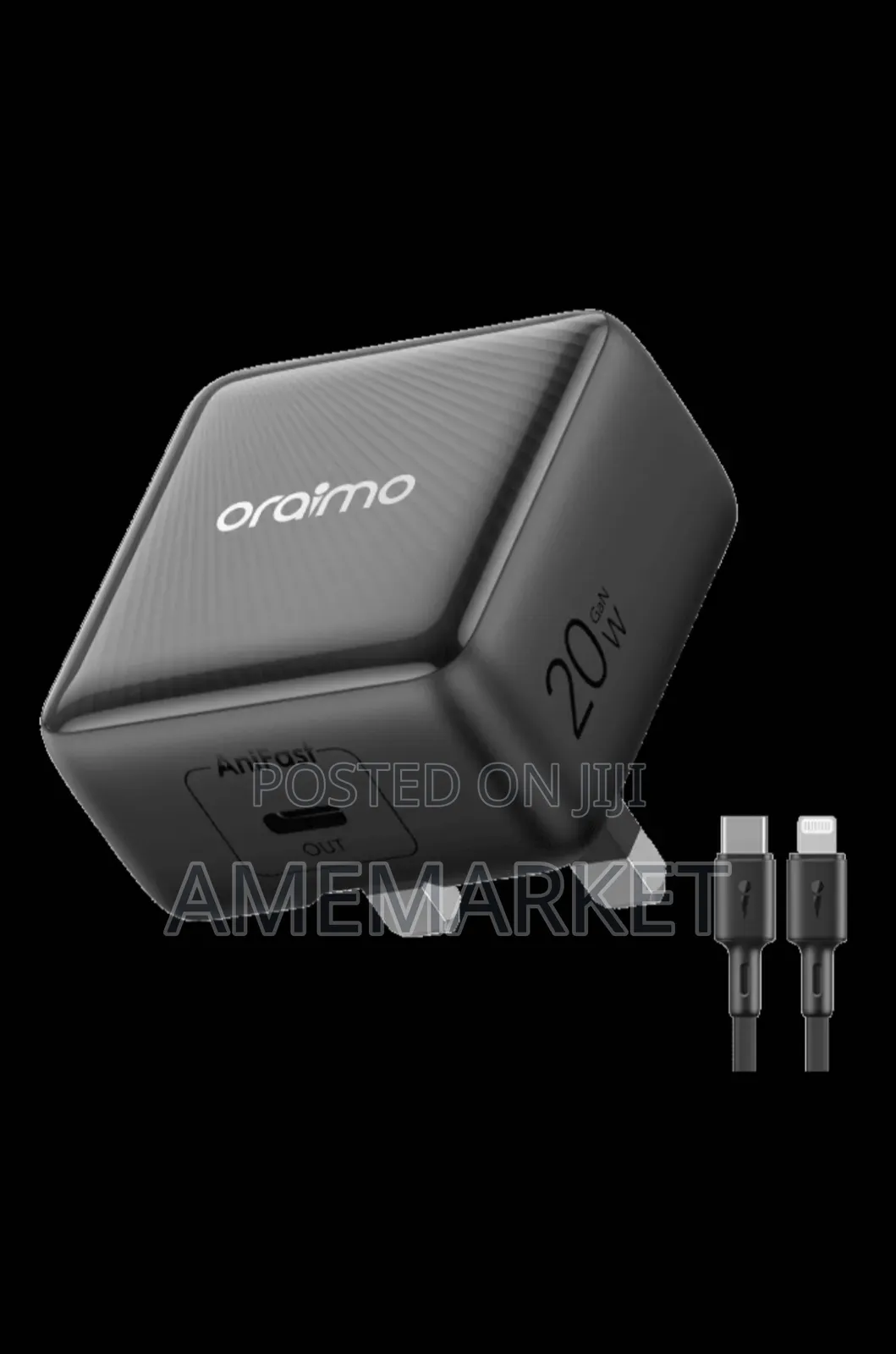 Oraimo Powercube 20w Type-c To iPhone Lightning Cable- 1 Year Warranty