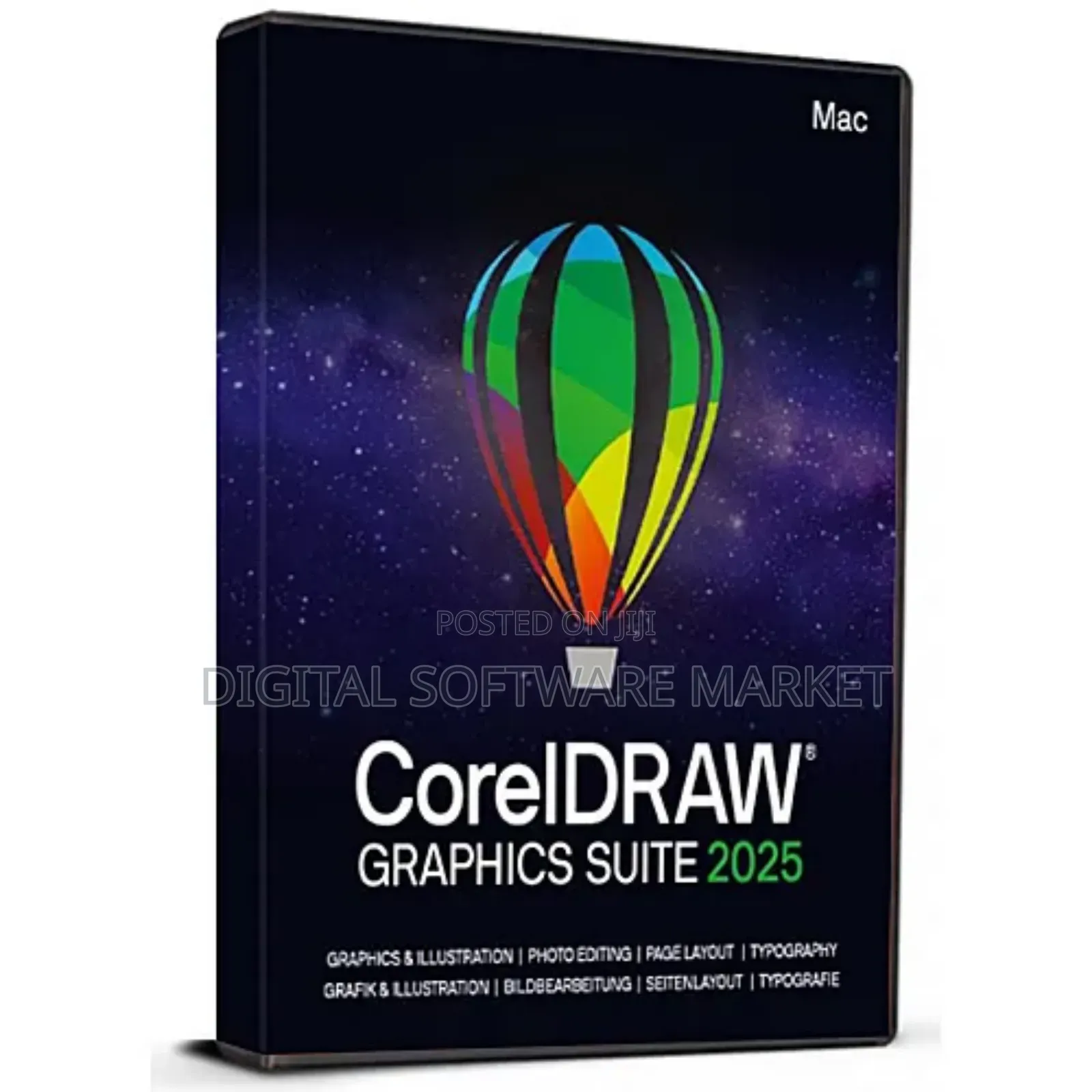 Coreldraw Graphics Suite 2025 for Mac (Lifetime / 1 Device)License Key