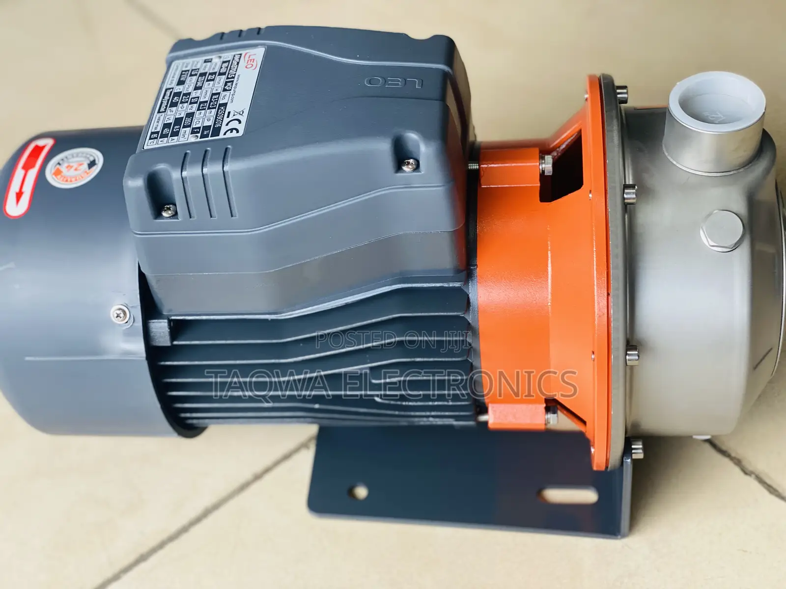 Single-Phase-Stainless/2hp Leo Water Pump