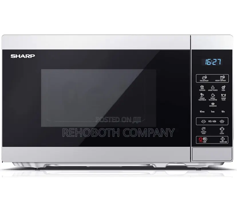 Sharp Yc-Ms02u-S Compact 20 Litre 800w Digital Microwave