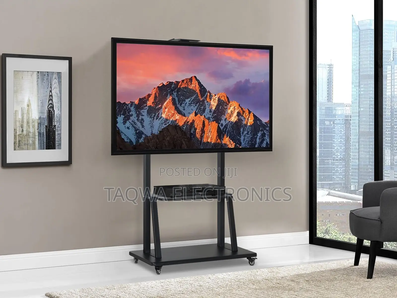 32-75” - Stylish Movable Tv Stand