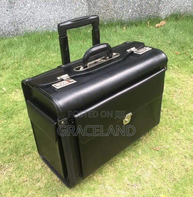 This Original Pure Leather Pilot Suitecase Luggage Bag Storerejected