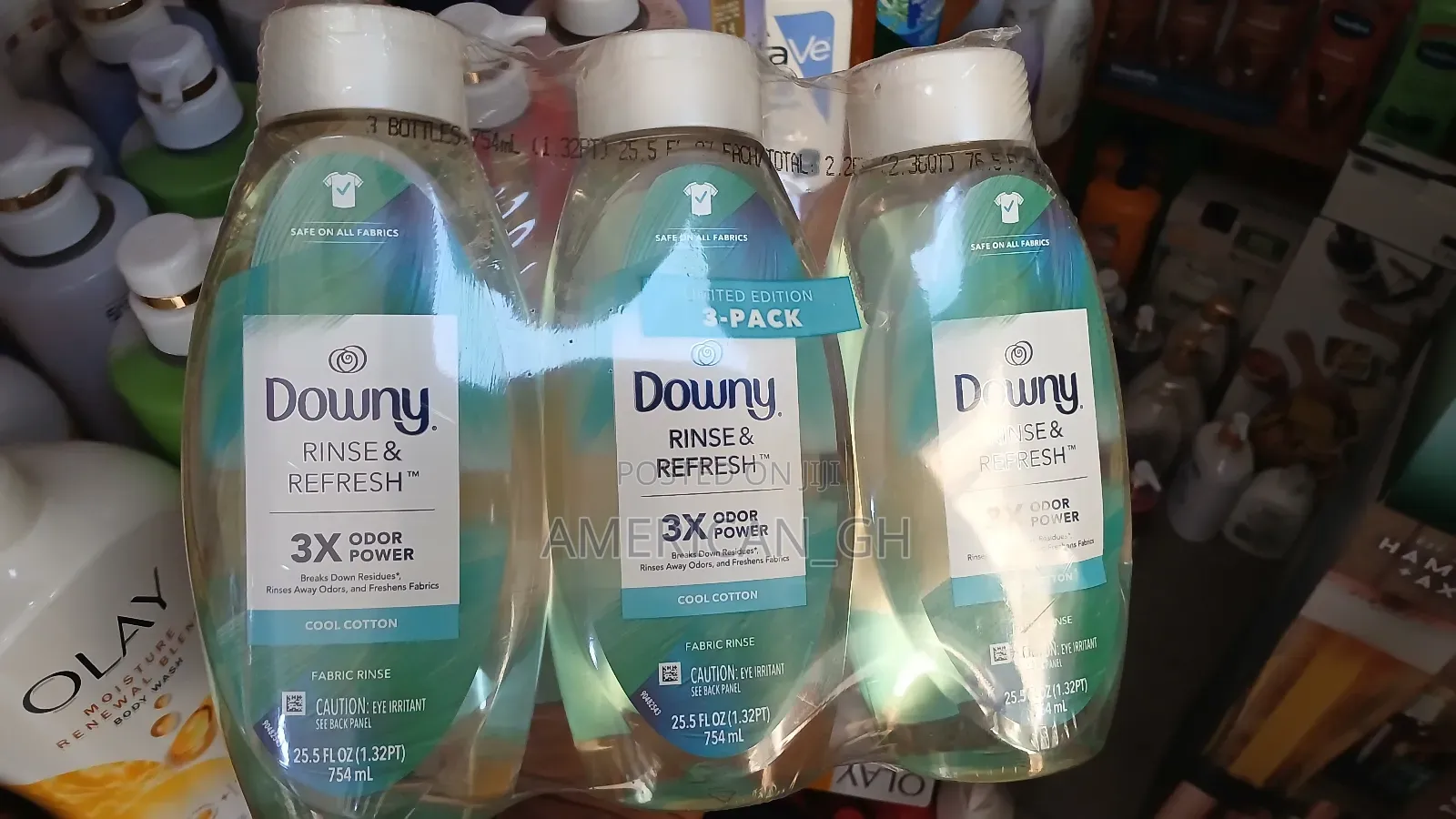 Downy Rinse and Refresh 3x Odor Power(754ml Each)