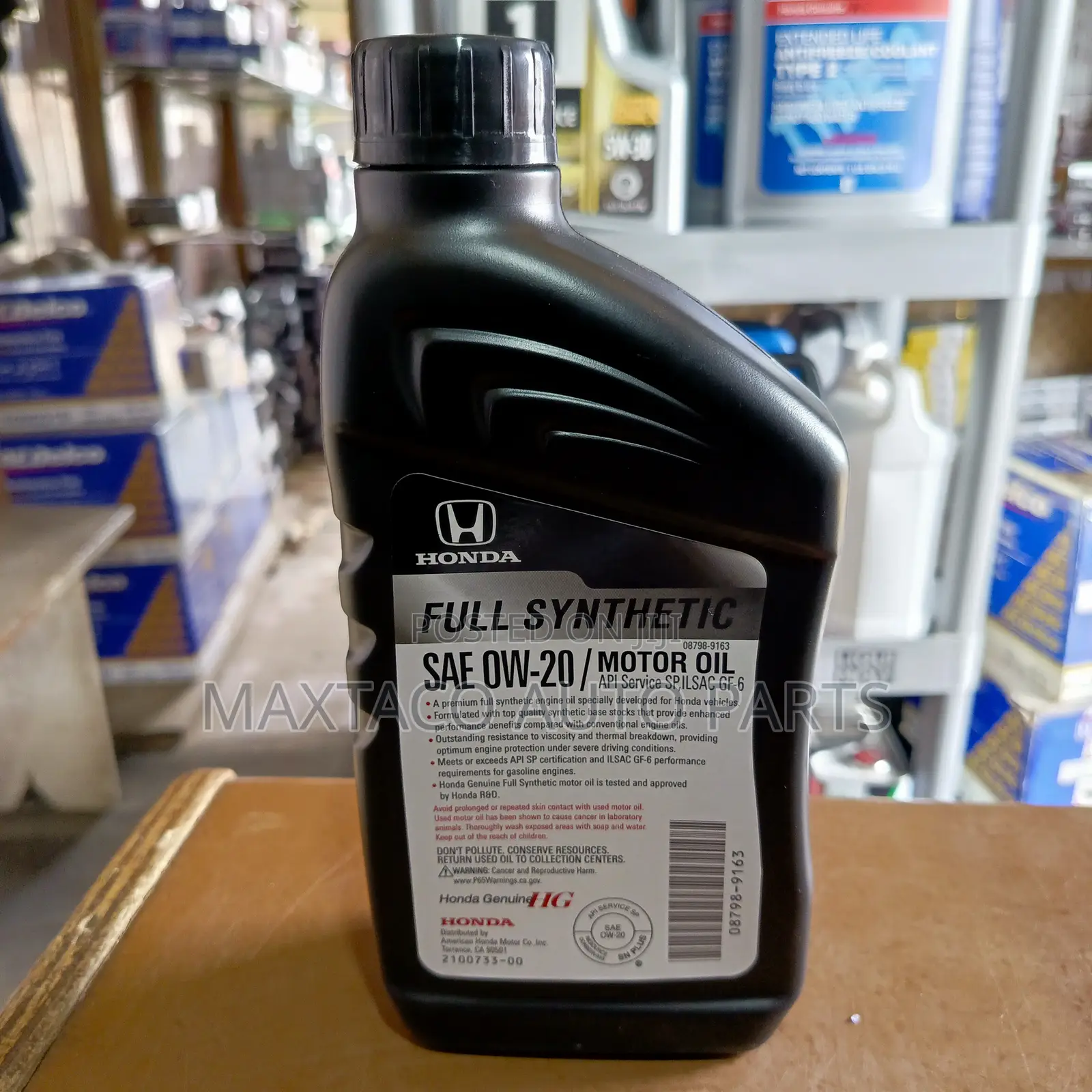 Honda Sae Ow-20 Motor Oil 1l