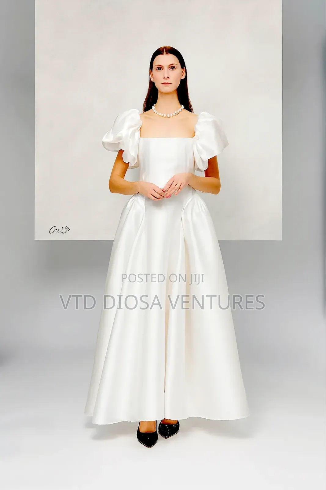 Royal White Dress