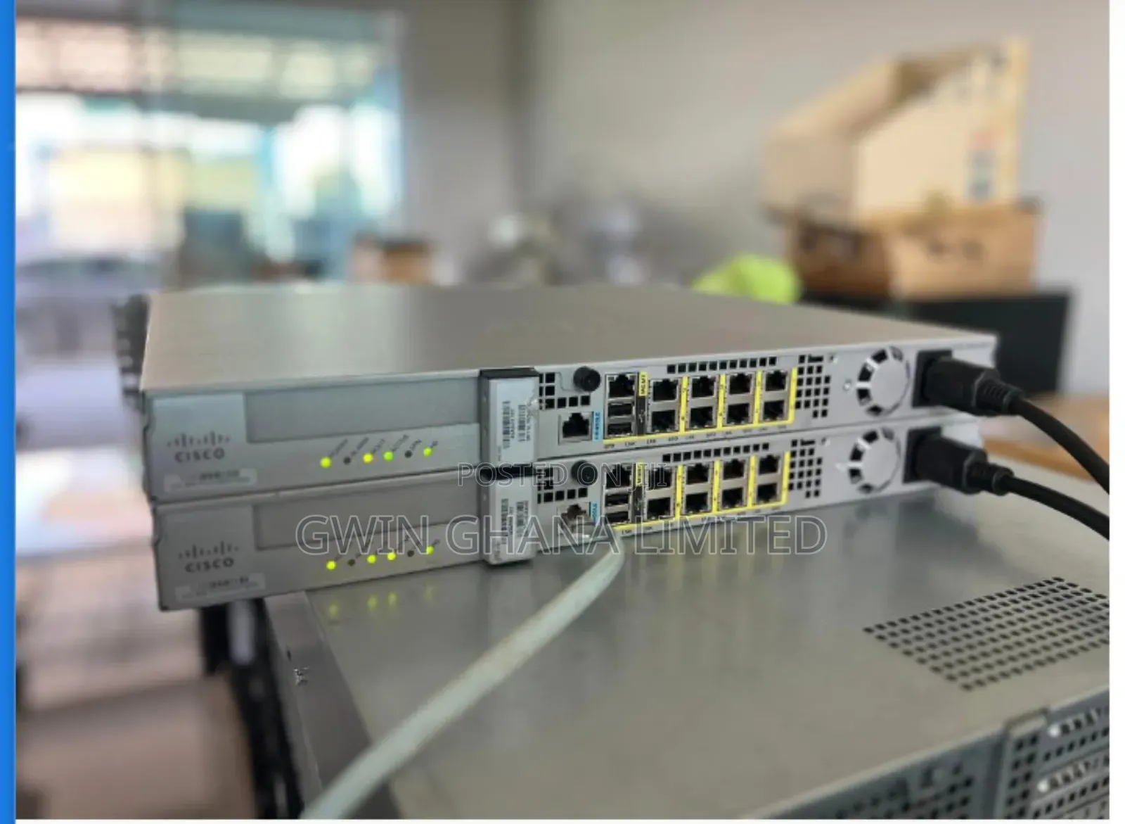 Cisco Asa 5525-X Firewal 128gb/8gb Ram 8 Port Gigabit Manageable.